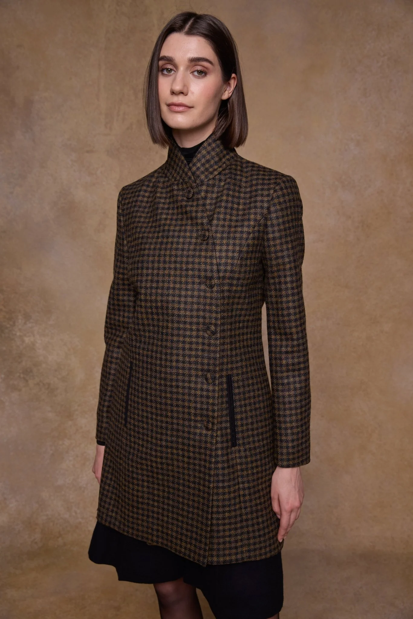Robin Tweed Coat - Earth Check - Image 6