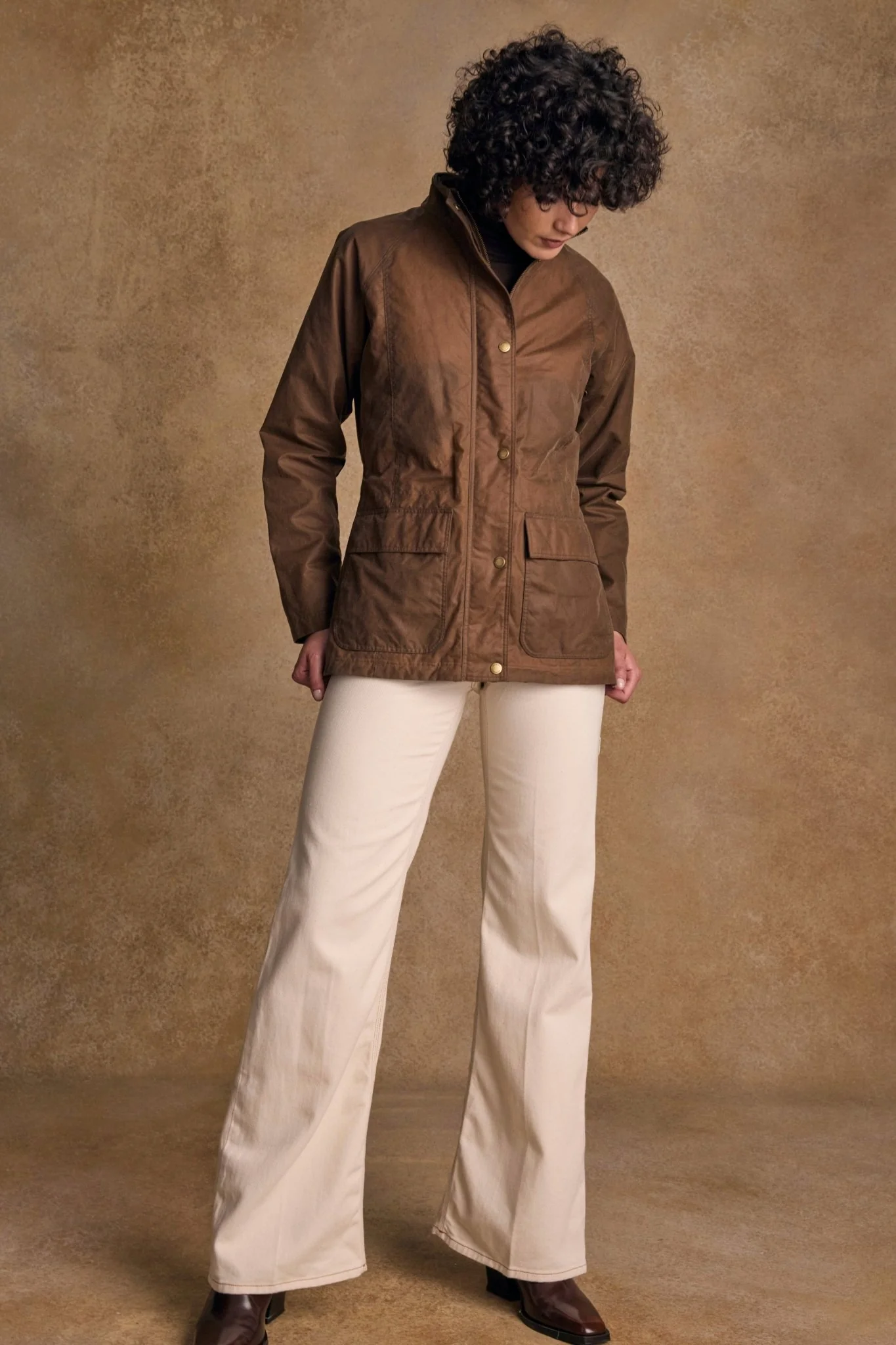 Sally Wax Jacket - Tan - Image 4