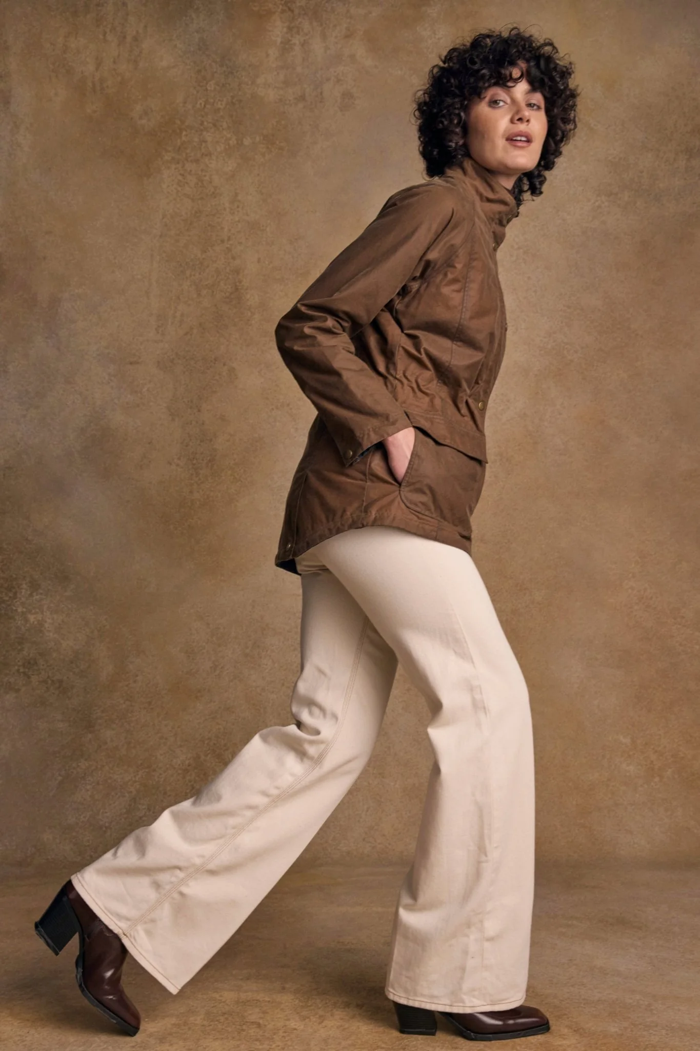 Sally Wax Jacket - Tan - Image 8