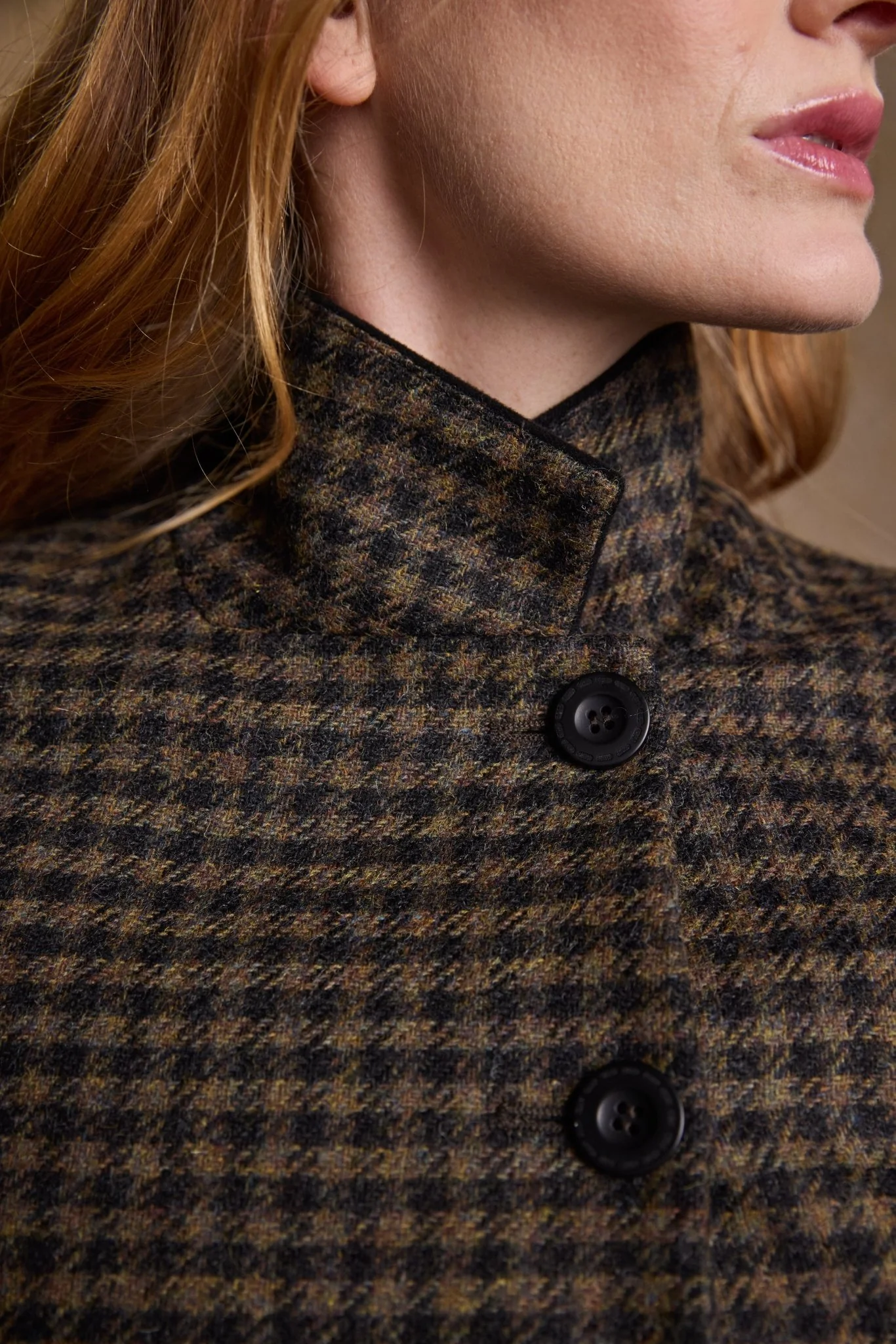 Sasha Tweed Jacket - Earth Check - Image 7
