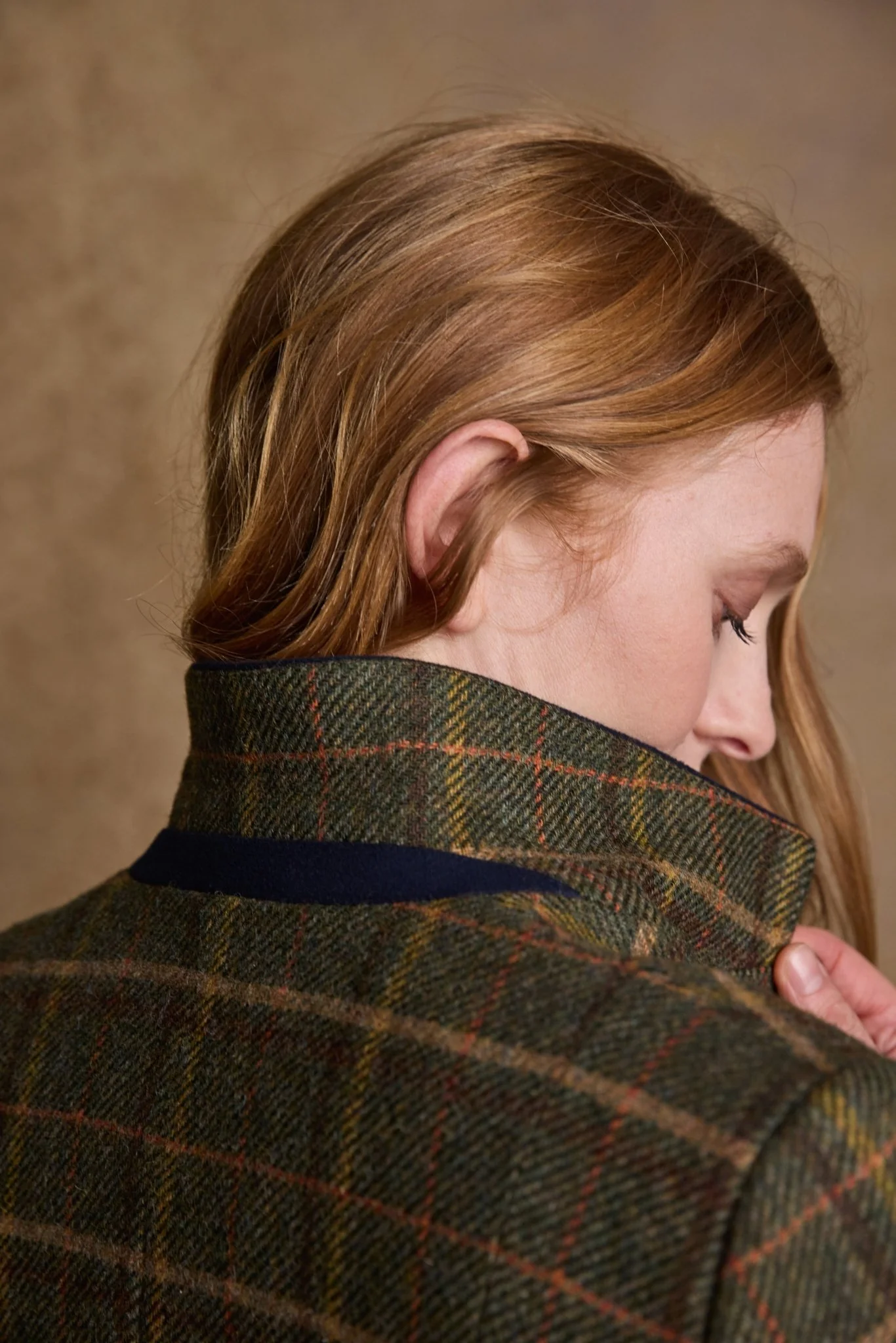 Sasha Tweed Jacket - Country Green Check - Image 5