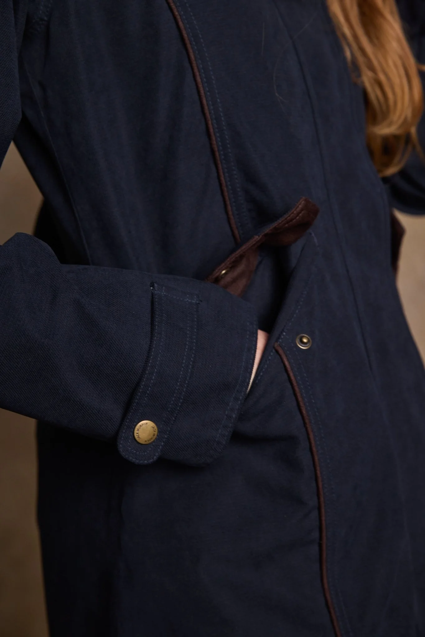 Una Waterproof Jacket - Navy - Image 5