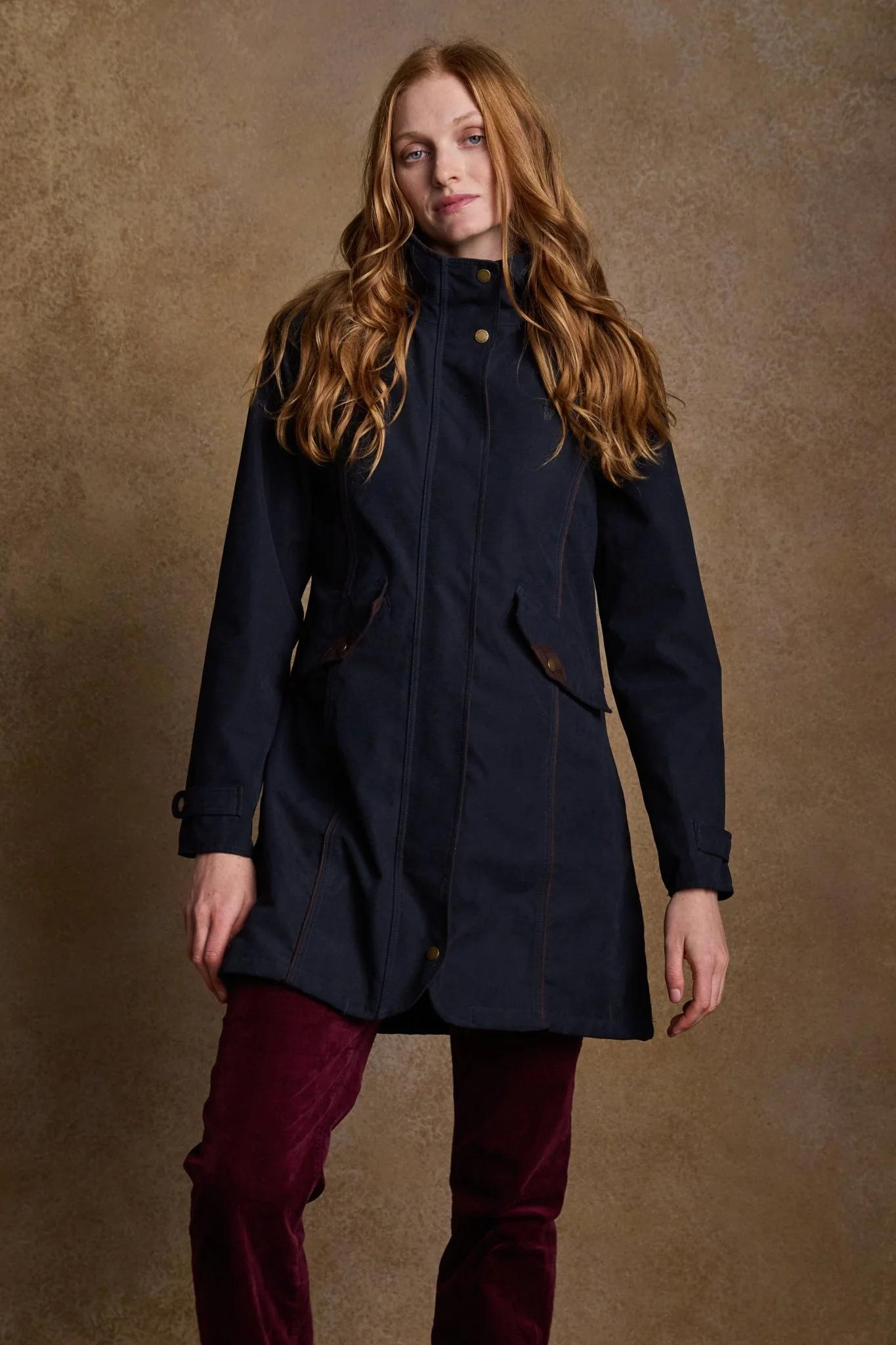 Una Waterproof Jacket - Navy - Image 6