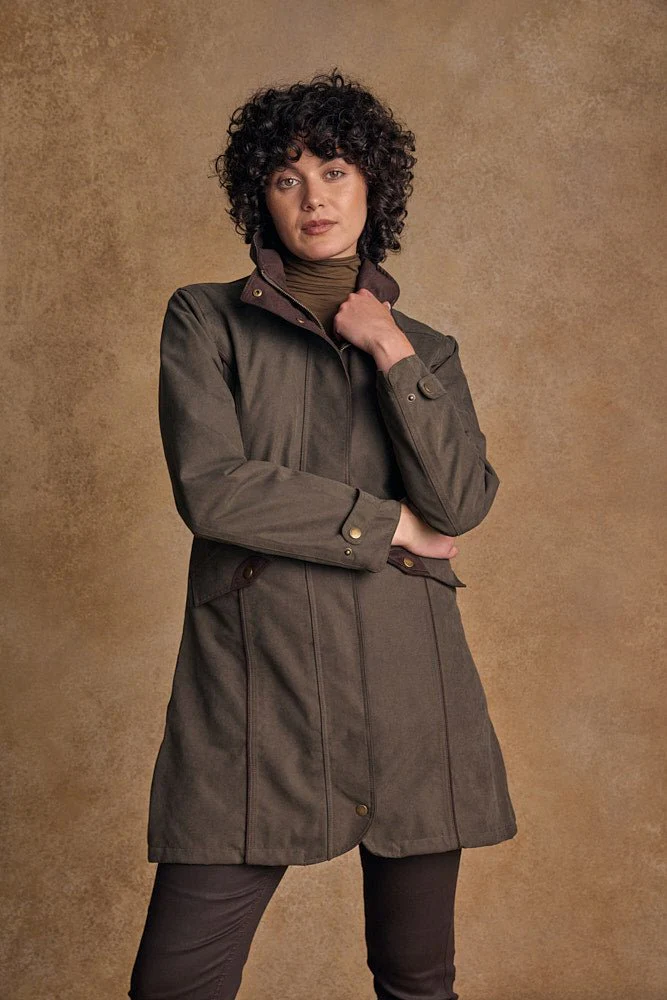 Una Waterproof Jacket - Olive - Image 3