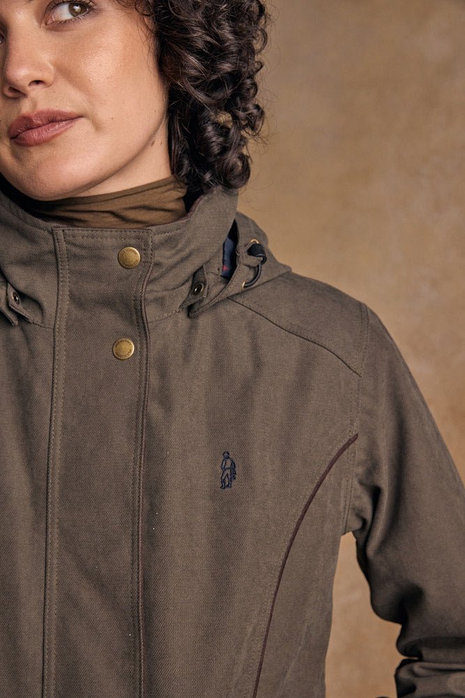 Una Waterproof Jacket - Olive - Image 5