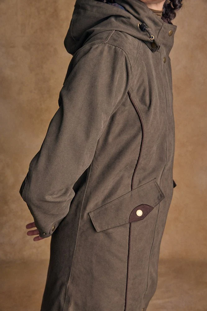 Una Waterproof Jacket - Olive - Image 6