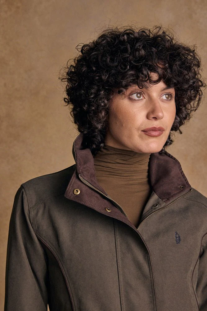 Una Waterproof Jacket - Olive - Image 7