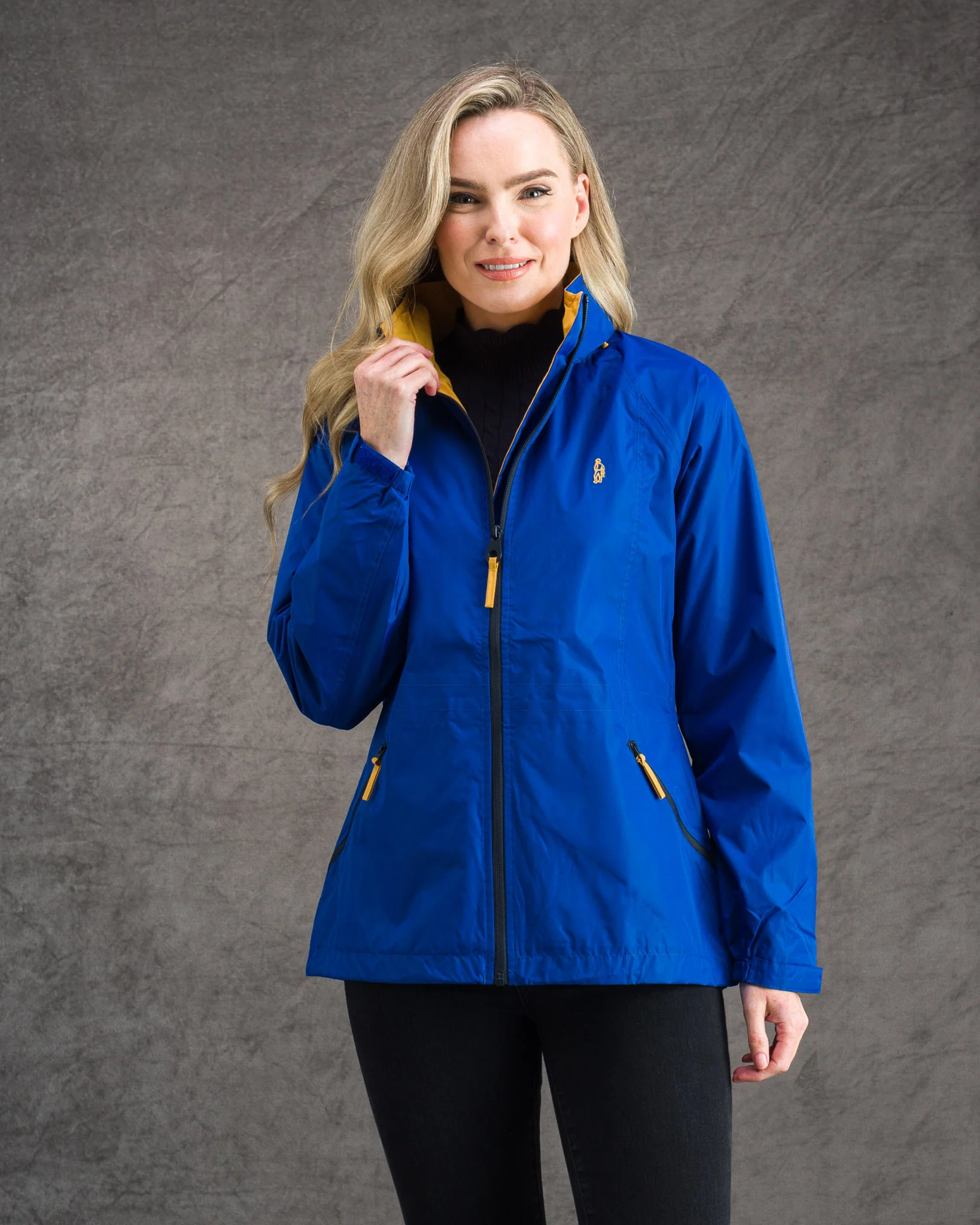 Willow Lightweight Waterproof Jacket - Sea Blue