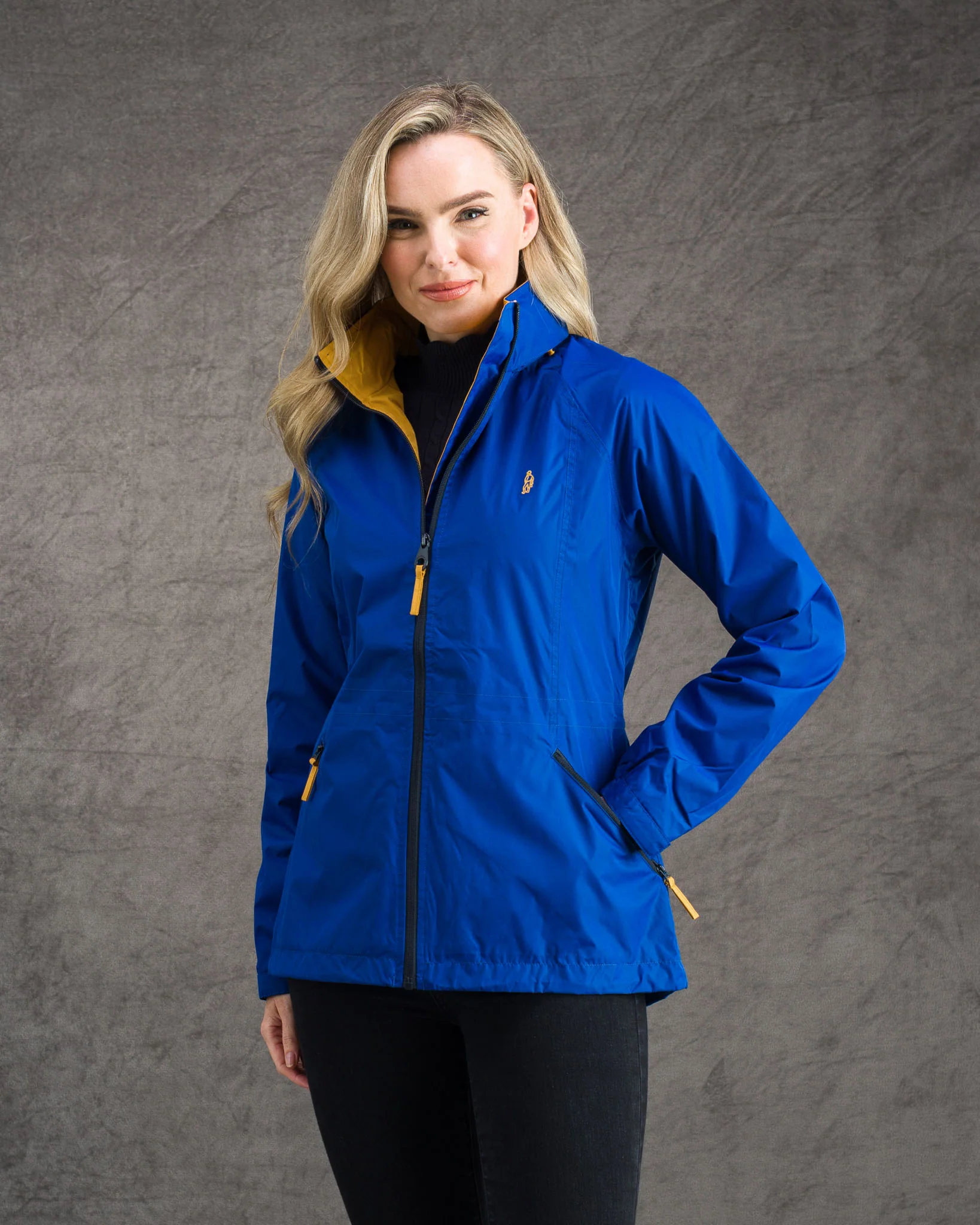 Willow Lightweight Waterproof Jacket - Sea Blue - Image 2
