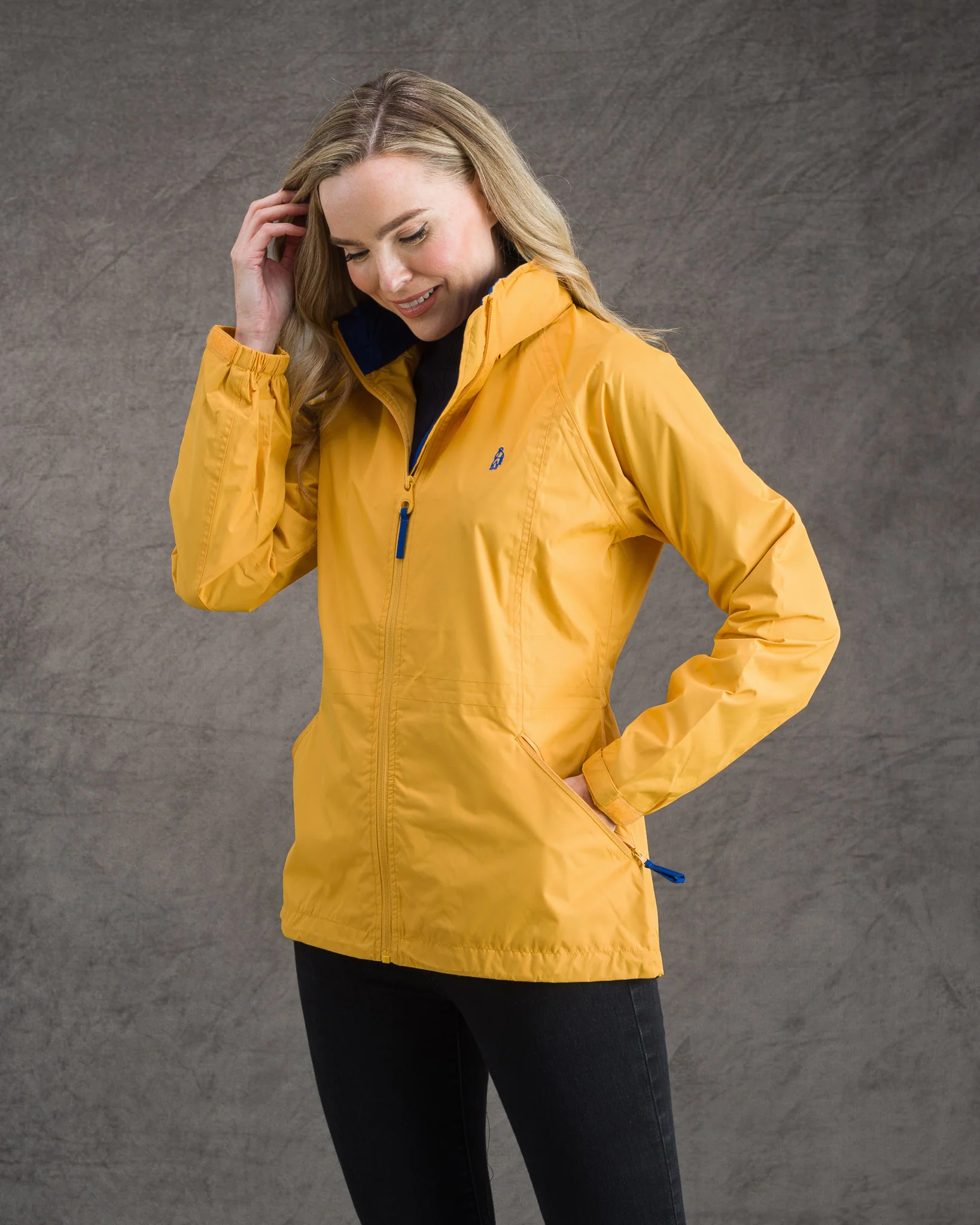 Willow Lightweight Waterproof Jacket - Lemon Drop