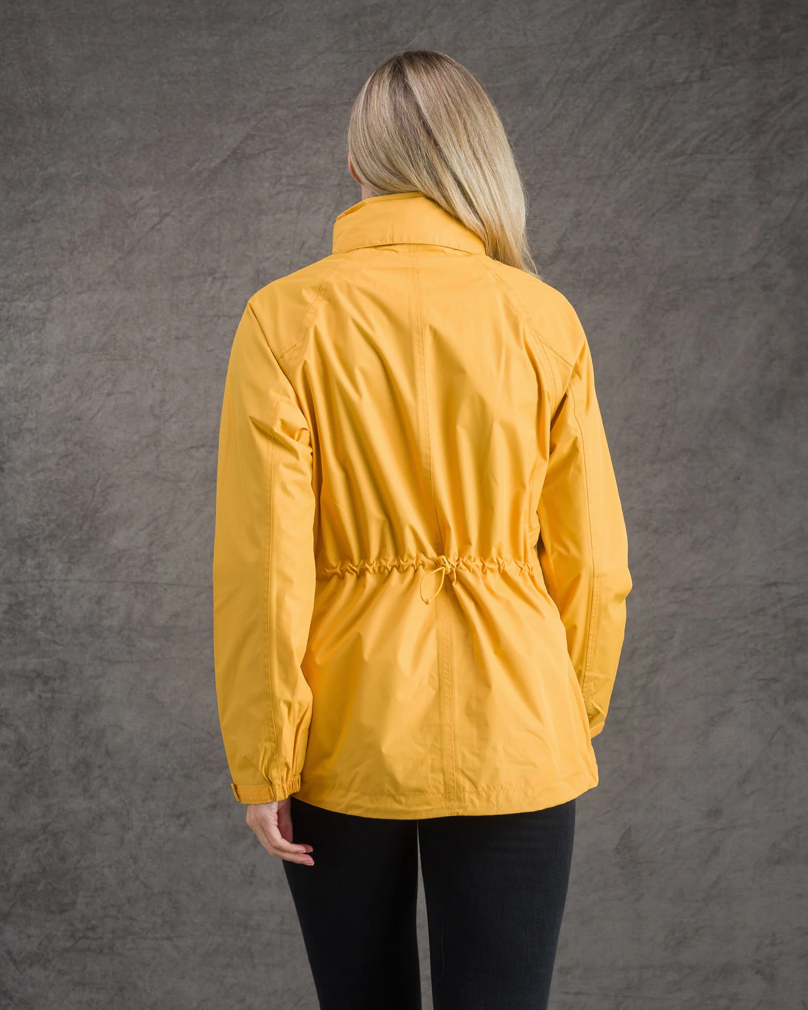 Willow Lightweight Waterproof Jacket - Lemon Drop - Image 3