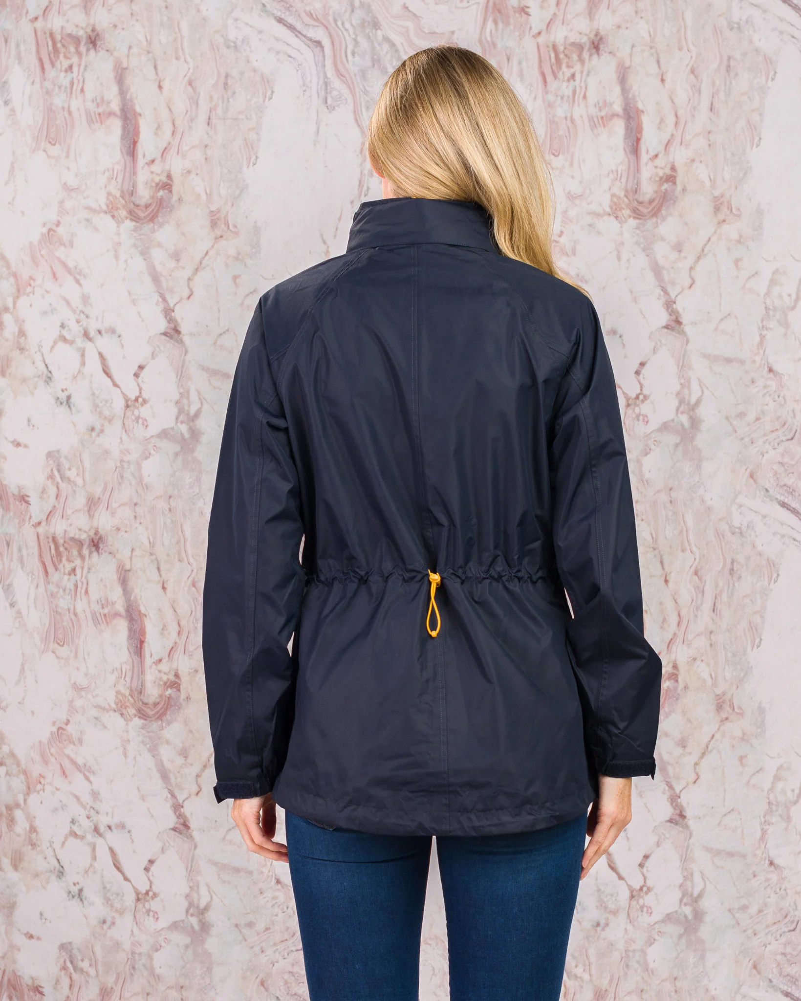 Willow Lightweight Waterproof Jacket - Navy - Image 3